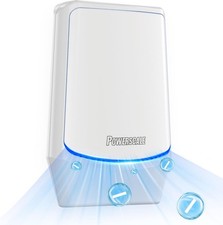 FreshAir Air Ionizer for Home Plug-In Air Purifier with Fan - Odor Removal
