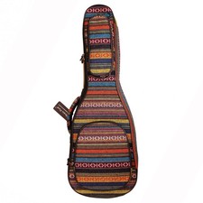 Original Design 0.6" 15mm Thick Padded Country Style Baritone Ukulele Case,...