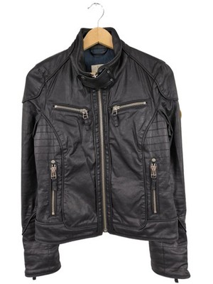 TRIBECA NEW YORK Kurzjacke Damen Jacke Gr. DE 36 schwarz Casual-Look