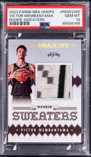 2023 Hoops Victor Wembanyama Rookie Sweaters #33