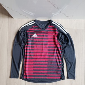 Adidas Goalkeeper Jersey Kids L Black Red Padded Elbows Soccer Training Pelos 88