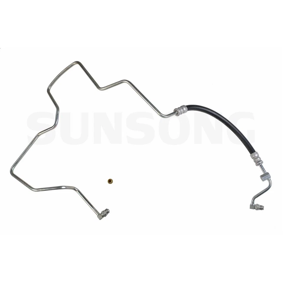 Sunsong Power Steering Pressure Line Hose Fits 2000 2001 2002 2003 Ford Taurus - Image 3 of 4