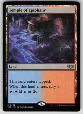 Temple of Epiphany Normal R Commander: Tarkir: Dragonstorm 402 NM