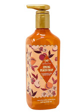 BATH  BODY WORKS SPRING PEACH CRISP CLEANSING GEL HAND SOAP 8 FL OZ /236 mL NEW