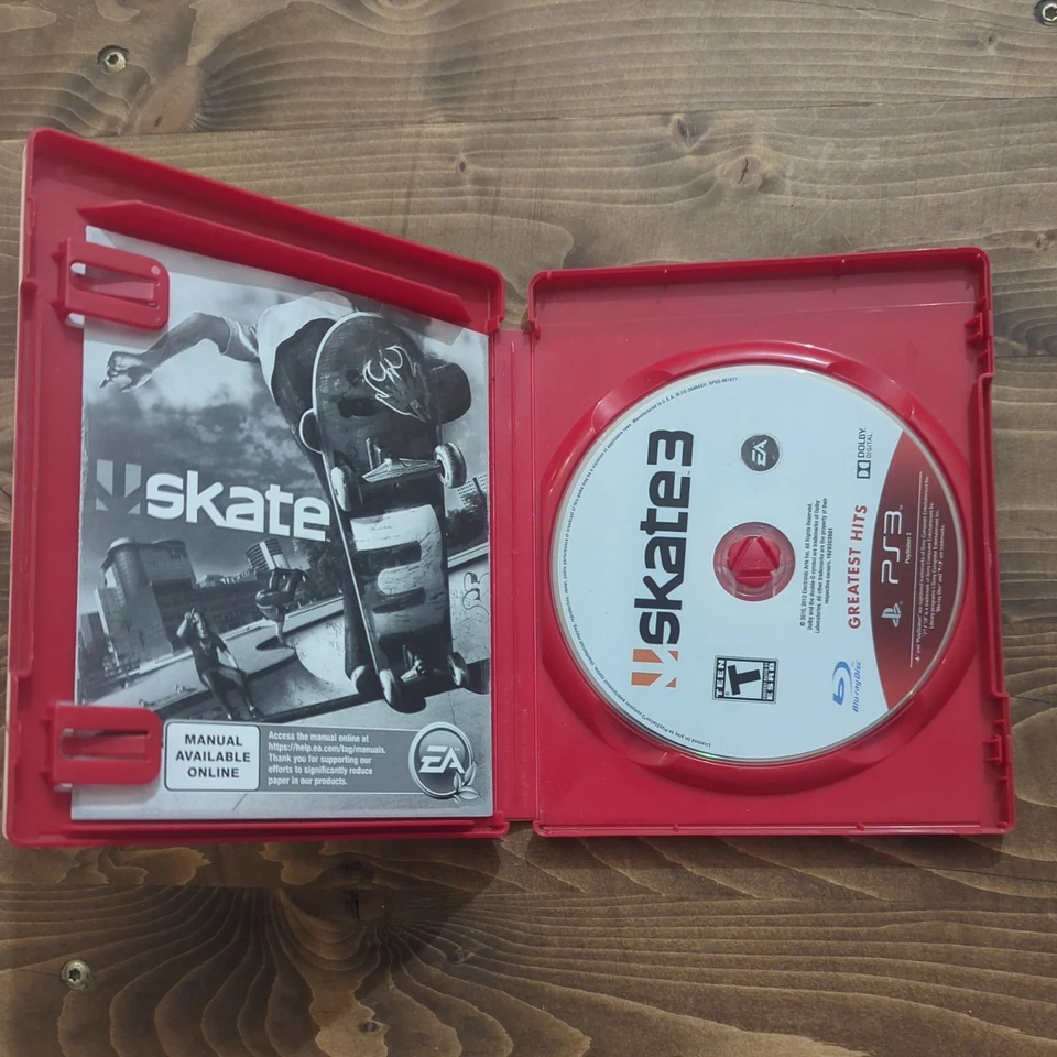 Skate 3 -- Greatest Hits (Sony PlayStation 3, 2013) CIB - Image 3 of 4