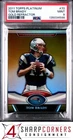 2011 TOPPS PLATINUM GOLD REFRACTOR #70 TOM BRADY PSA 9