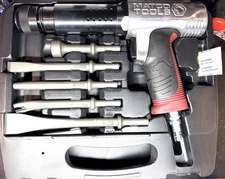 MATCO TOOLS  MT2816  LONG BARREL PNEUMATIC CHROME AIR HAMMER KIT W-4 BITS