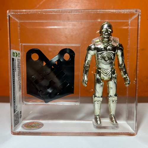 C-3PO With Removable Limbs Actionfigur Star Wars 1982 Kenner CAS GRADED 85