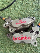 Brembo Cnc Racing Brake Calipers 40mm Left Right Set W Racing Hoses