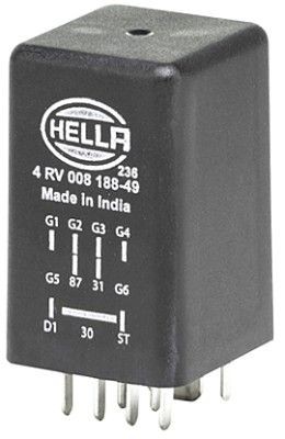 NEU - HELLA 4RV008188-491 Steuergerät, Glühzeit für AUDI MAN SEAT SKODA VW