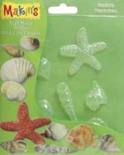 Makin's Clay Push Molds-Seashells, M390-3