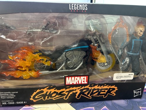 Marvel Legends GHOST RIDER FLAME MOTORCYCLE Hasbro Action figure NEW SEALED - Picture 2 of 3