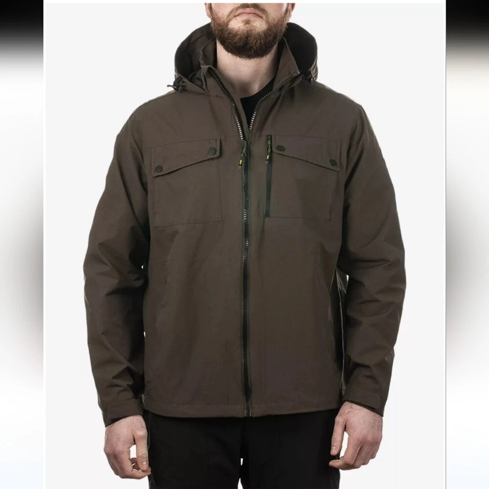 Hawke & Co Windbreaker Lightweight Water Resistant Jacket Size L