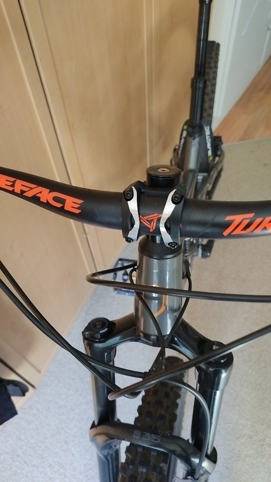 whyte full suspension mountain bike XL possible trade on another full