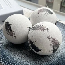 Set of 6 Decorative Balls for Dining Table Centerpiece Decor - Decorative Orb...