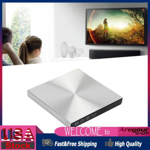 Drive USB 3.0 and Type-C DVD Burner Portable BD Combo Player Reader