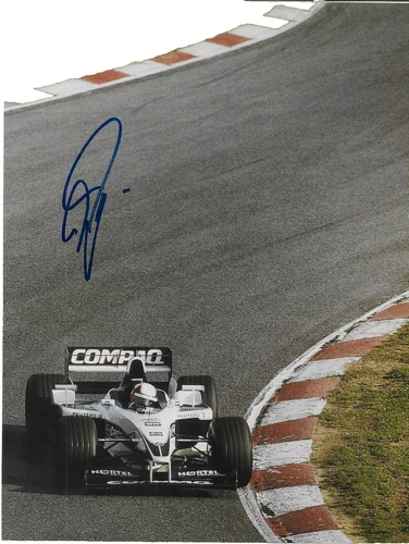 David Coulthard Formula 1 Original Autographed Items