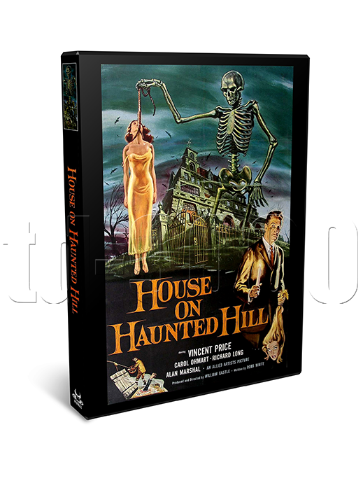 House on Haunted Hill (1959) Vincent Price Horror, Mystery Movie on DVD