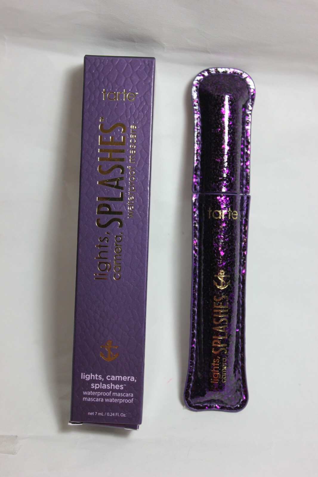 Tarte Lights Camera Splashes Waterproof Mascara Black Full Size 24 oz BNIB eBay