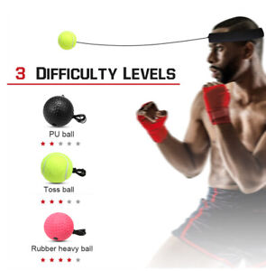 Kampf-Ball Reflex Boxing Kopfband Für Speed Training Punch Sport Punch Übung