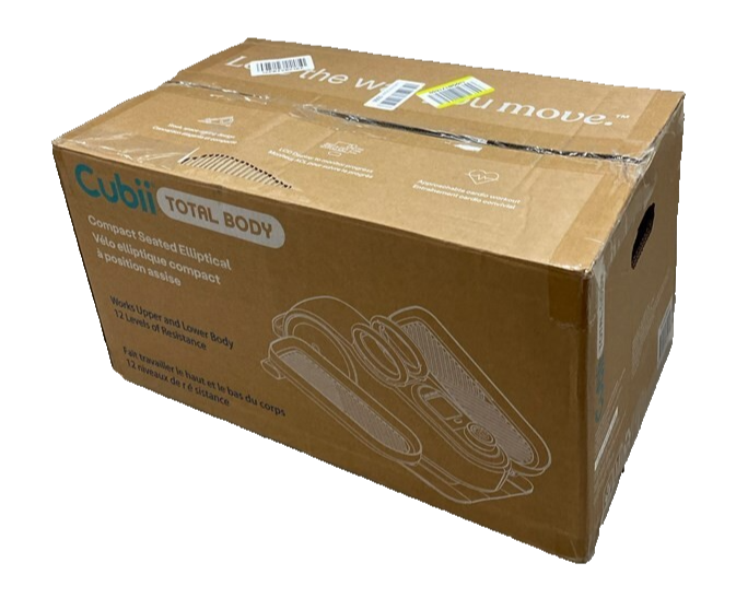 CUBII TOTAL BODY PLUS UNDER DESK SEATED ELLIPTICAL PEDAL EXERCISER