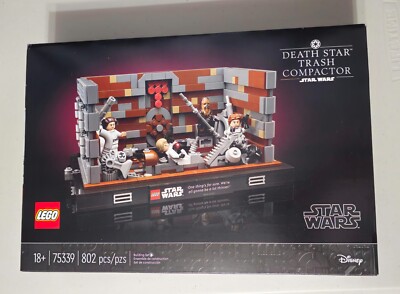 LEGO STAR WARS DEATH STAR TRASH COMPACTOR (75339) BRAND NEW SEALED RETIRED