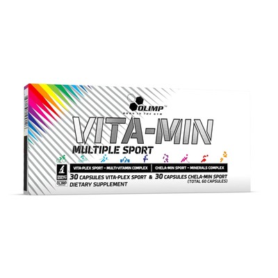 Vita-Min Multiple Sport Mega Caps - 60 Capsules for Active Health