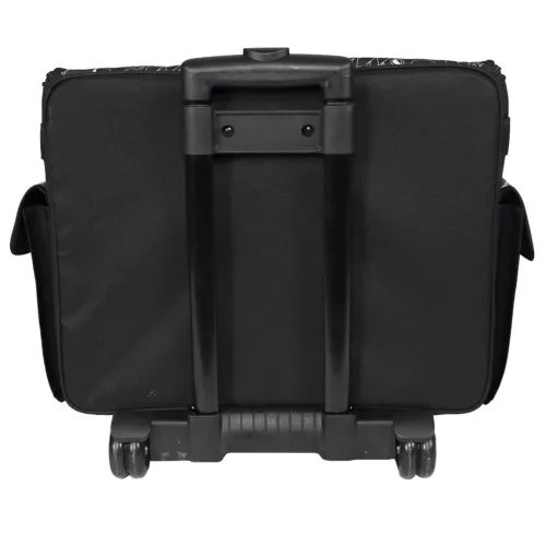 Black Sewing Machine Storage Bag Tote Case Rolling w/ Wheels Sew Carrier Wheeled - Picture 9 of 11