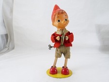 Pinocchio Becken Spielzeug Mechanik Japan Wind-Up Antik 30 CM