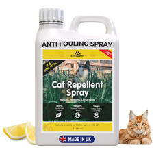 CAT REPELLENT 2.5L REFILL Stop Cats Digging Pooping Fouling It Works! MADE IN UK
