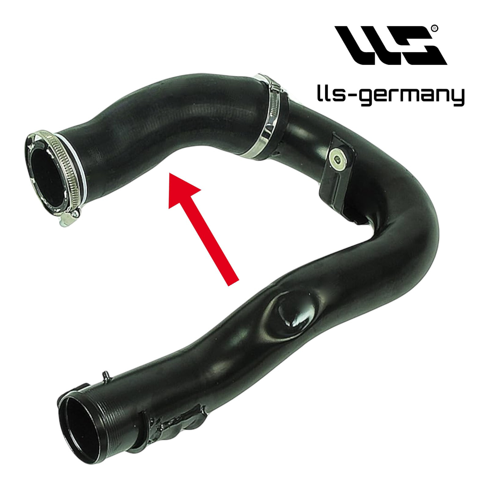 Turbo Hose Charge Air Hose For Fiat Doblo III 2.0 MJTD 51832224