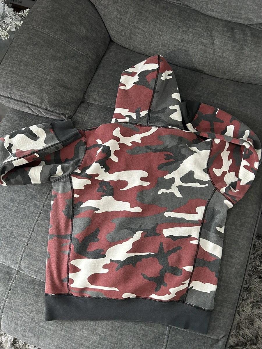 Supreme box logo store pullover red camo
