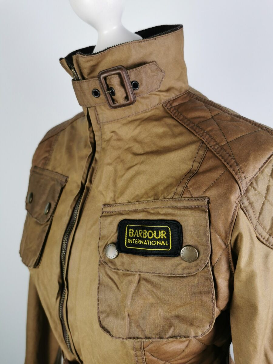 J7 Barbour Ladies Antique L1611 International Tan Brown Wax J7 Barbour Ladies Antique L1611 International Tan Brown Wax