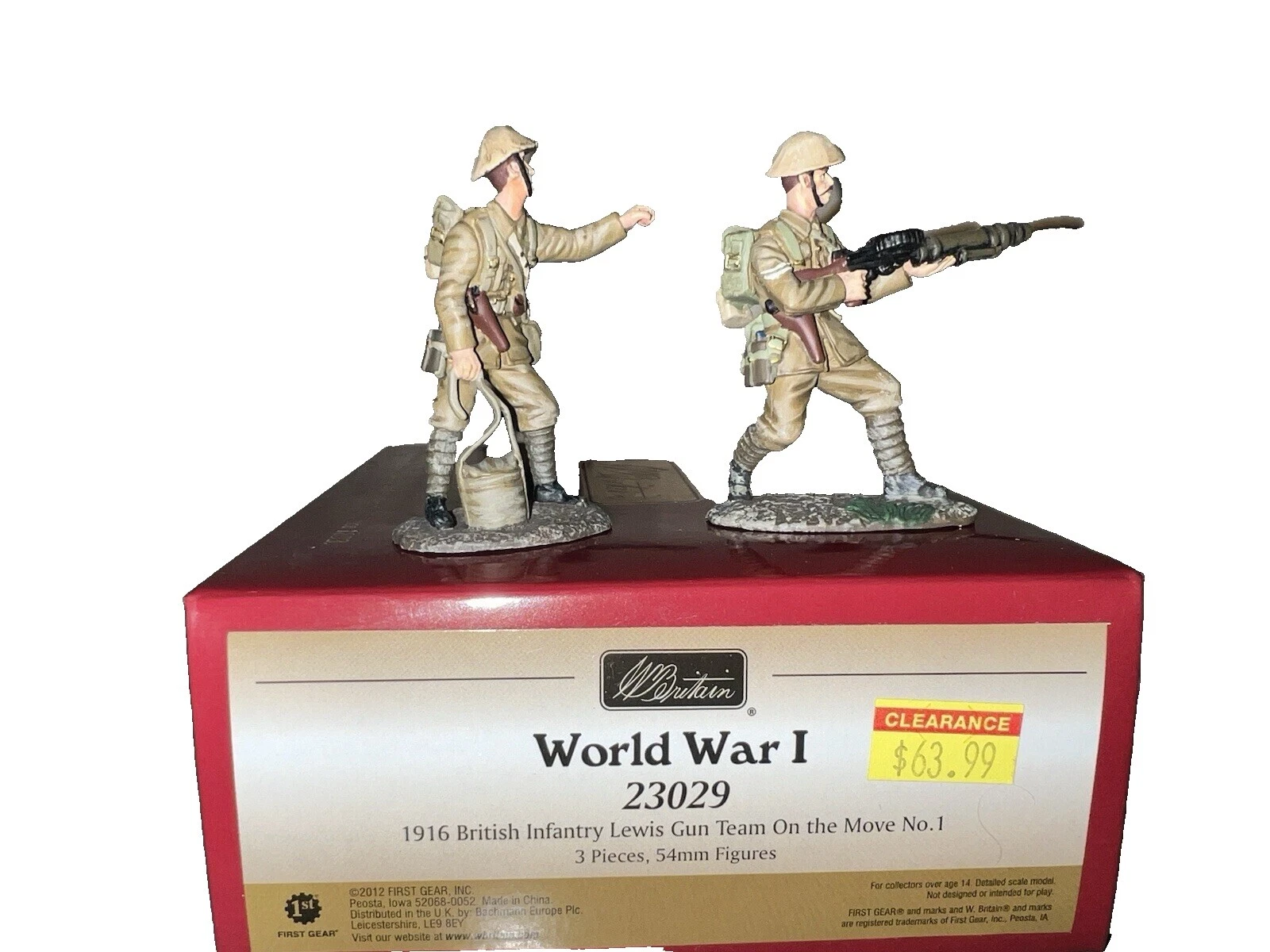 Britains Niños y Niñas soldados de juguete de hojalata