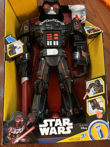 NEW Fisher-Price Imaginext Star Wars Darth Vader Bot 2+ Ft Tall Action ...
