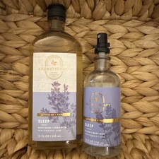 Bath  Body Works Aromatherapy Sleep Lavender  Vanilla Pillow Body Mist  Wash