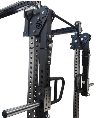 Articulated Advanced ISO Lever Jammer Arms Power Rack Attachment *moves sideways