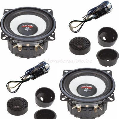AUDIO SYSTEM M 100 EVO2 10cm 2-Wege Auto Lautsprecher 100mm Boxen 220 Watt M100
