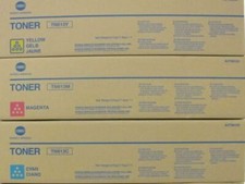 Genuine 3PK Toner Cartridge for KONICA MINOLTA Bizhub C452 C552 C652 TN613C