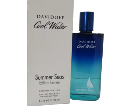 Davidoff Cool Water Summer Seas Eau de Toilette Spray 4.2 oz/125ml TESTER