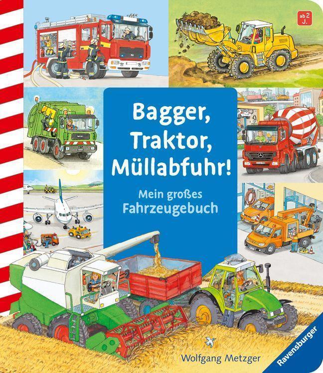 Thumbnail - Bagger, Traktor, Müllabfuhr, Daniela Prusse