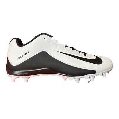 Nike Alpha Strike TD Black/ White Sz 12 725229-100 Football