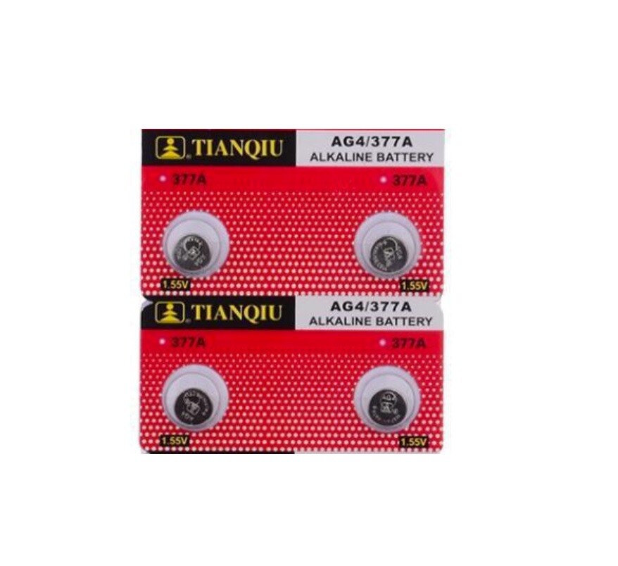 4X BATTERIA LR626 ALCALINA SR626SW SR626 LR626 AG4 377 1,5V pila ...