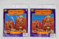 2 Sun Hill Stuff-A-Pumpkin NEW IN PKG 2 Designs per bag Halloween Vintage Jack