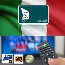 TivuSat HD Green Classic Activated SmartCard for Italian HD TV