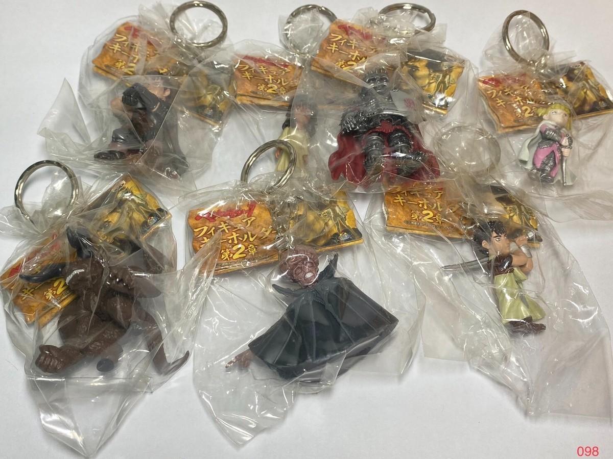 サプライ・アクセサリ・グッズ Beruuning Guts Casca & Farnese Mixed(7 pcs)Berserk Keychain BP Collection