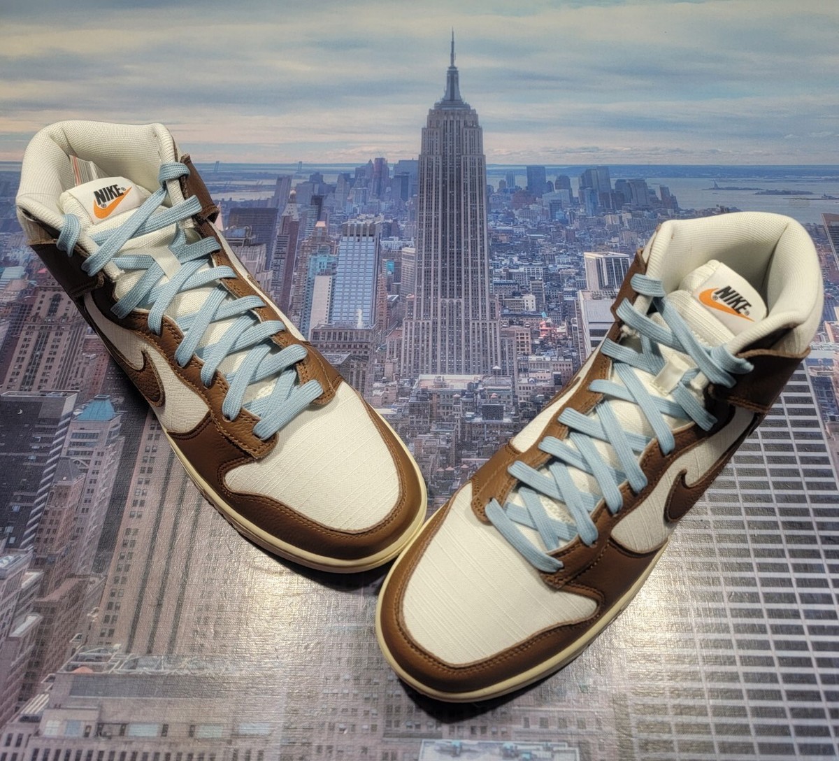 Nike Dunk High Retro Premium Certified Fresh Pecan/Sail Size  display picture 1
