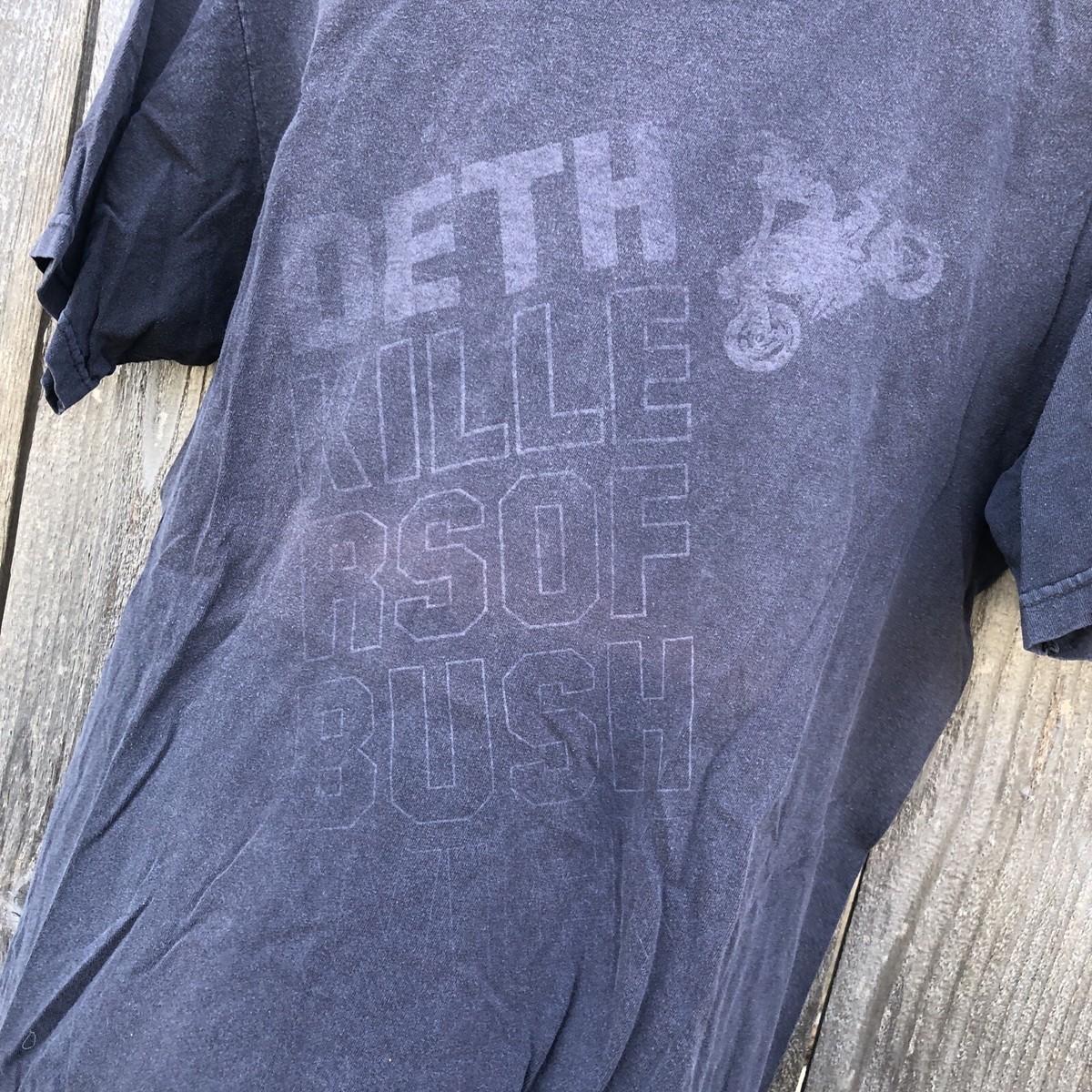 RARE VTG DETH KILLERS Bushwick NYC INNERCITY RAIDERS T-SHIRT ICR M 