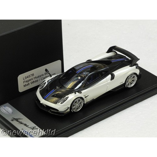 Pagani Huayra BC Matt White / Carbonium LOOKSMART MODEL 1/43 #LS457B