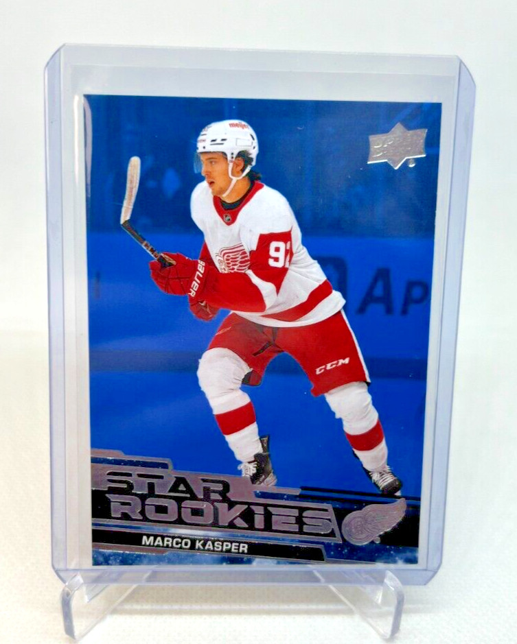 2023-24 Upper Deck NHL Star Rookies MARCO KASPER RC Blue #24